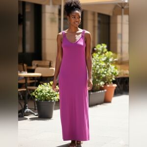Vince Camuto Fuchsia Maxi Dress